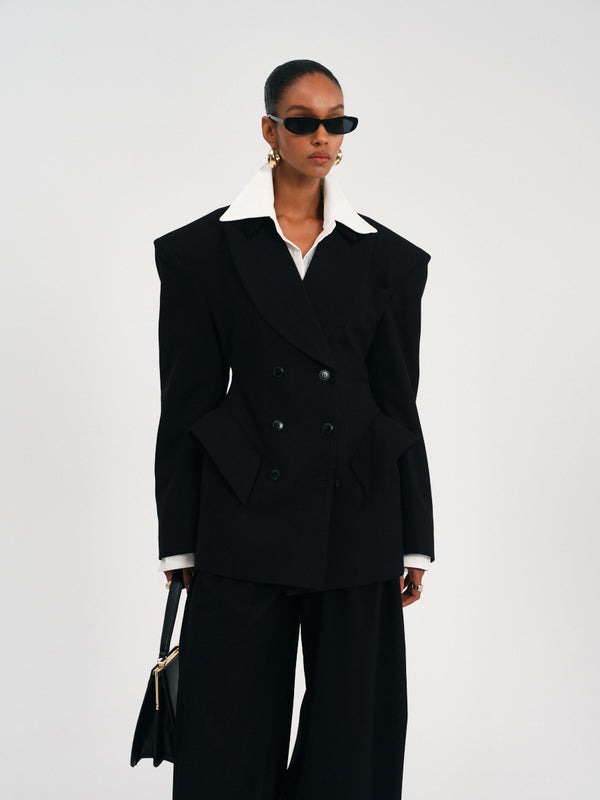Sculpted Peak Blazer