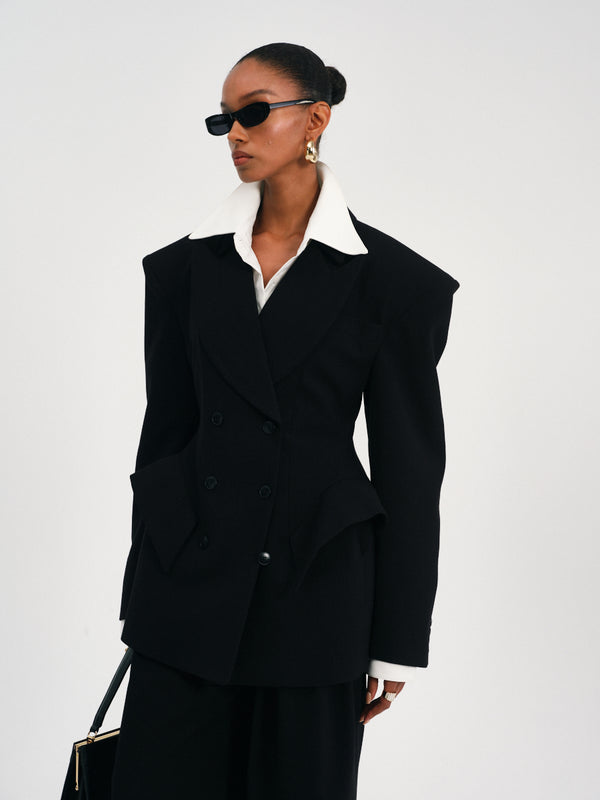 Sculpted Peak Blazer