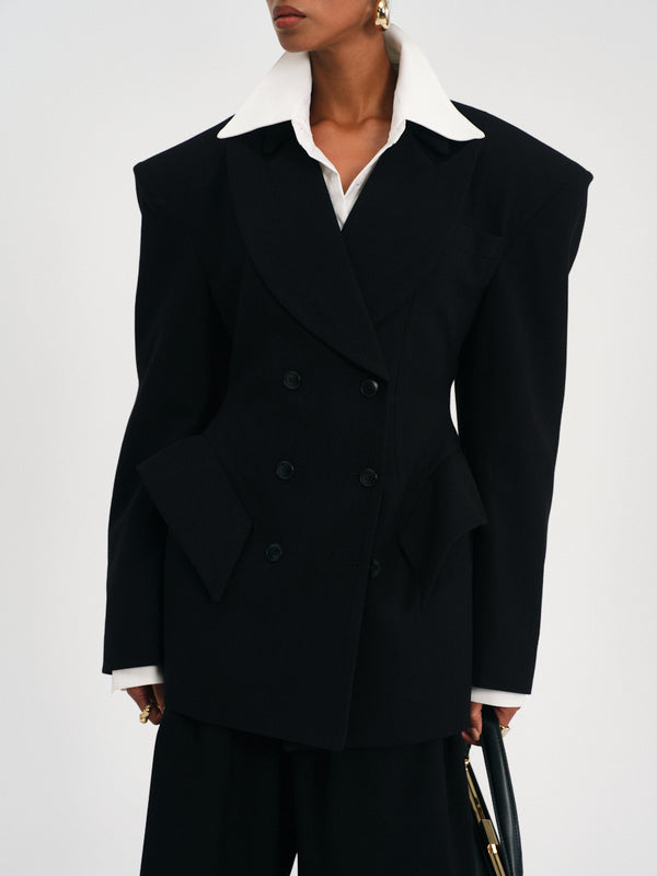 Sculpted Peak Blazer