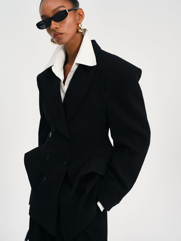 Sculpted Peak Blazer