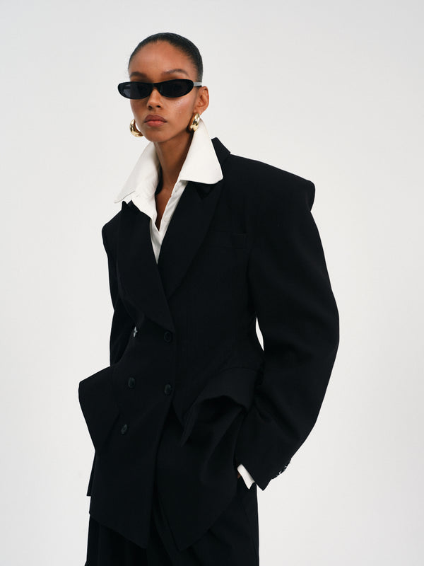 Sculpted Peak Blazer