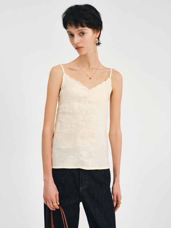 Serein Linen Camisole
