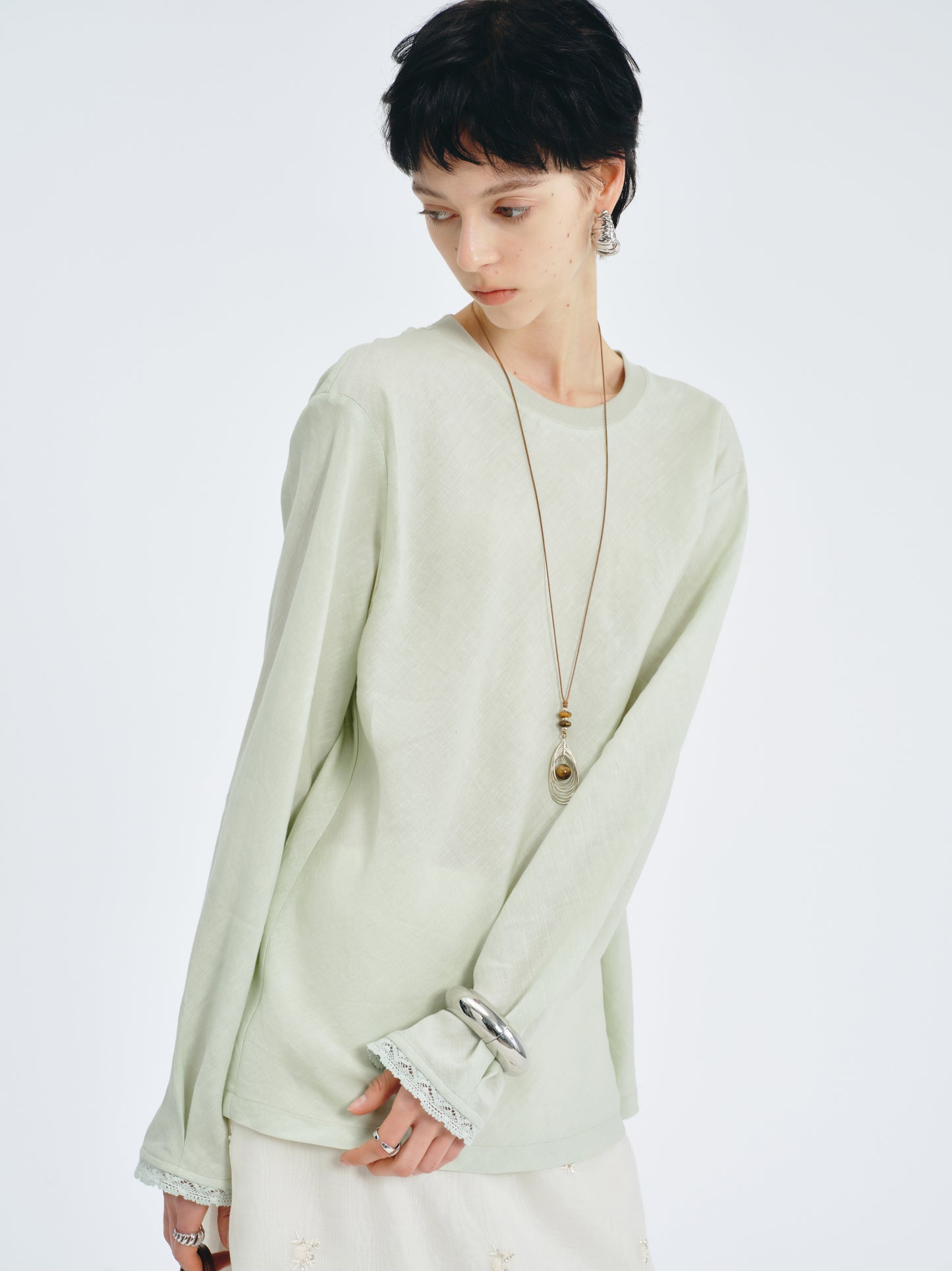 Drift Linen Drape Top