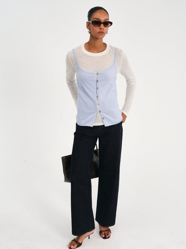 Nacre Wool Vest