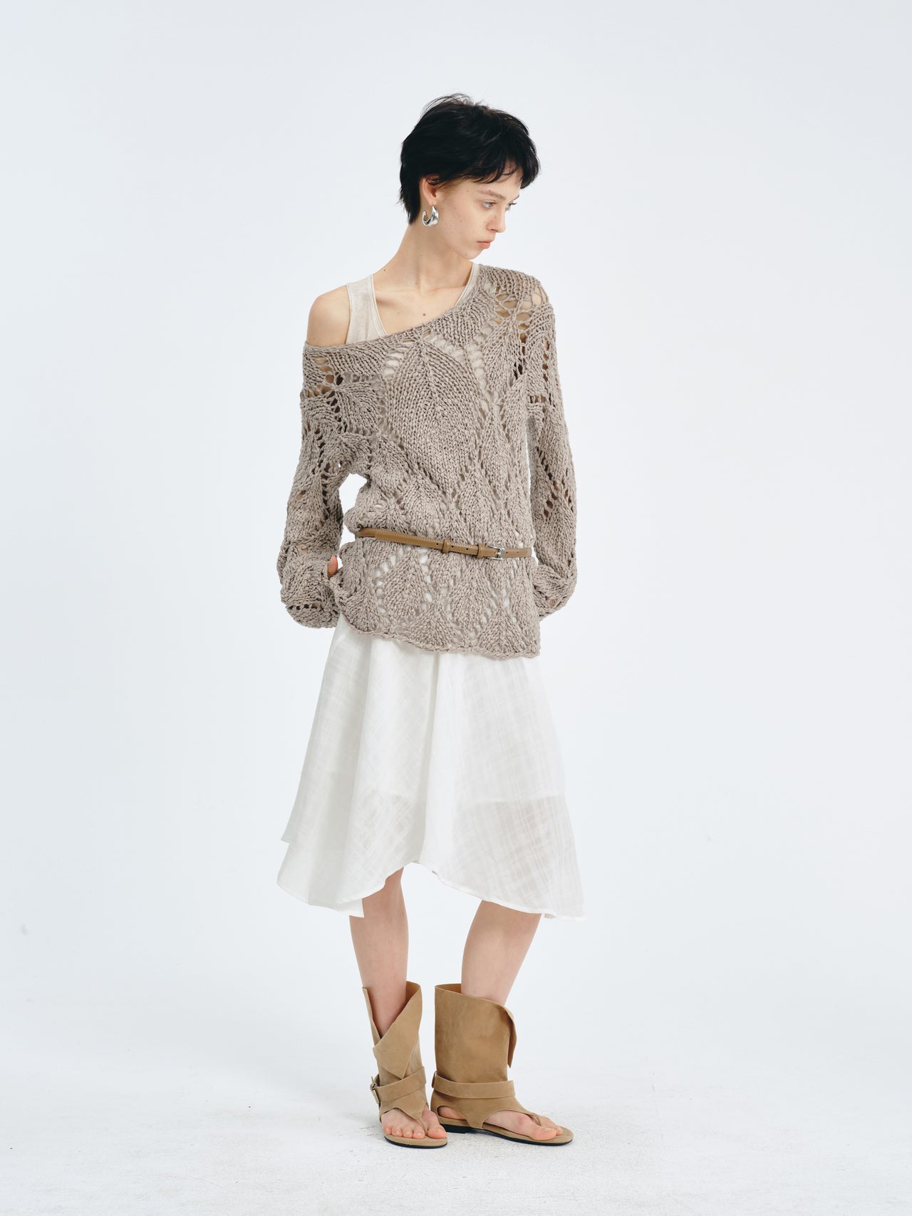 Lune Jacquard Skirt