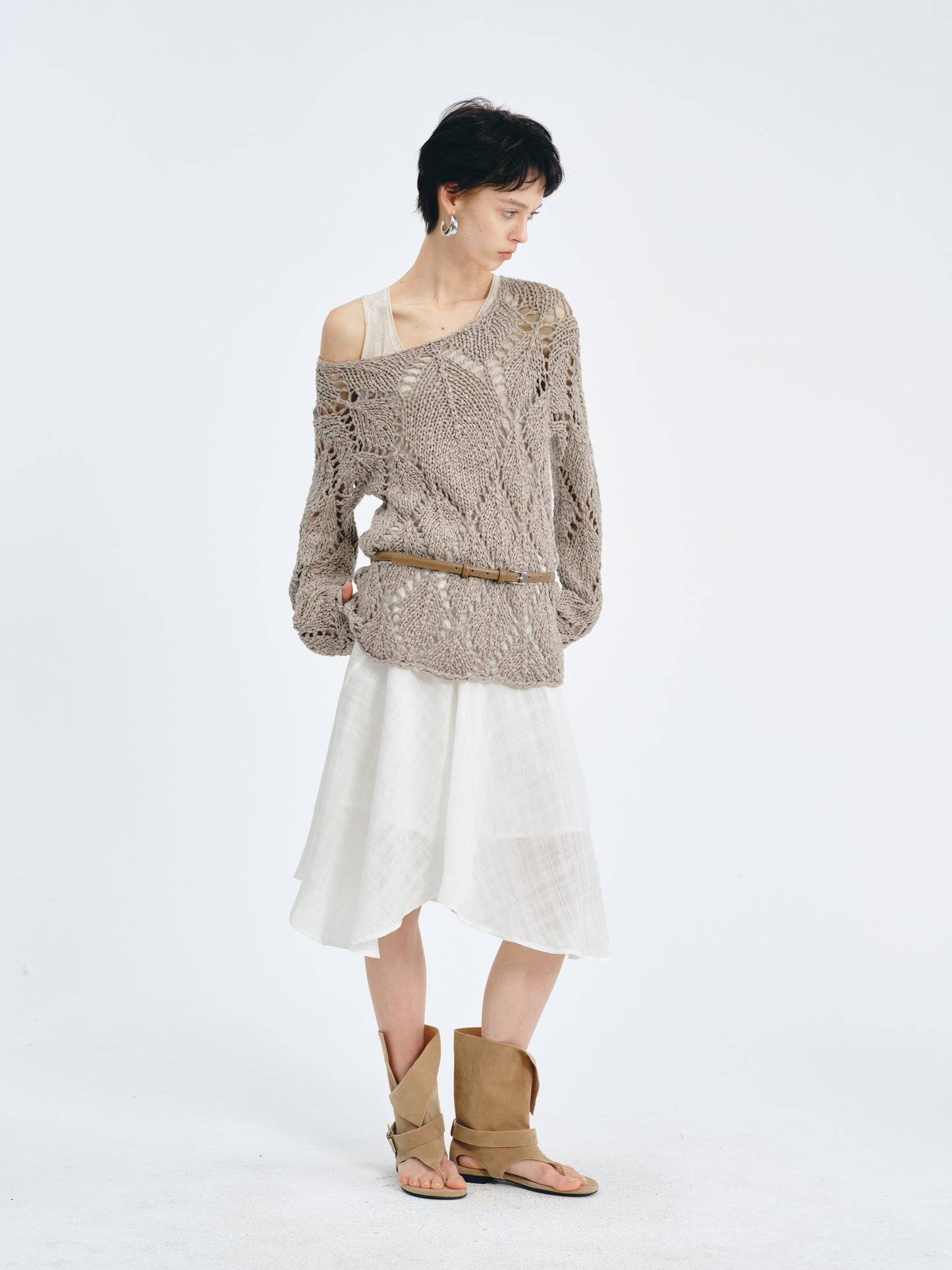 Lune Jacquard Skirt