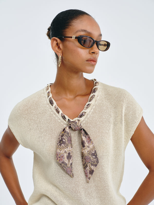 Sable Knit Top