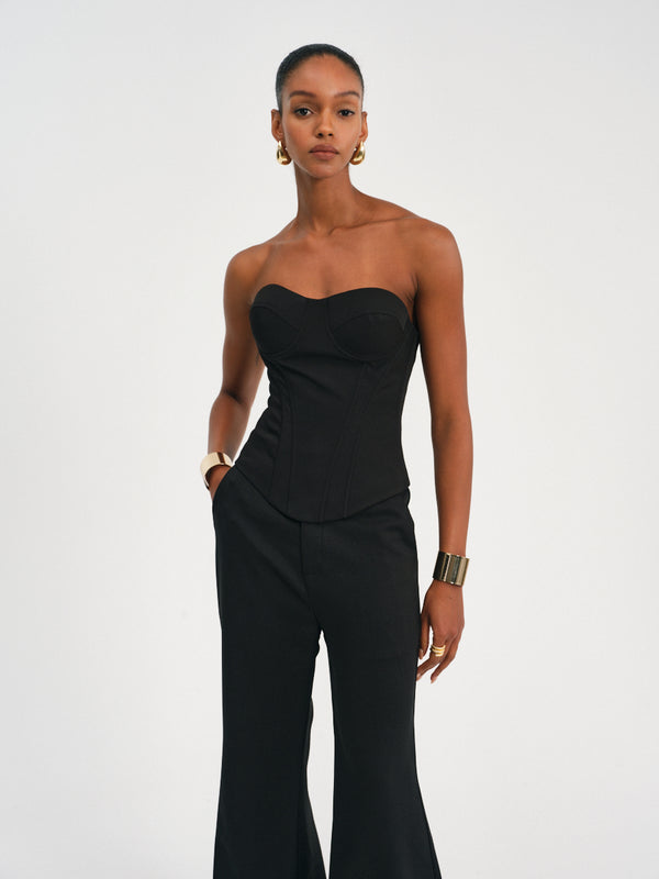 Structured Bustier Top