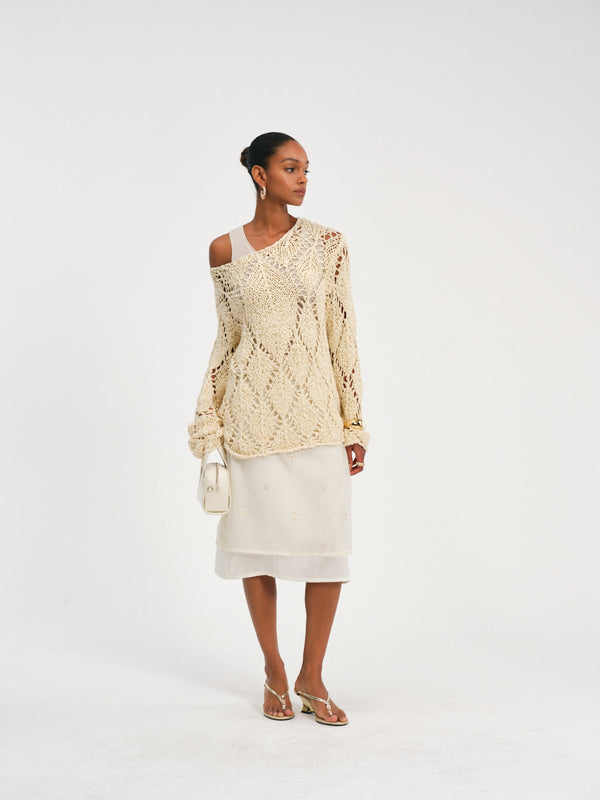 Aster Openwork Top