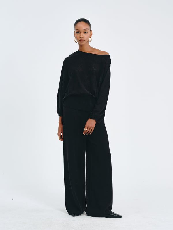 Relaxed Fit Knit Top