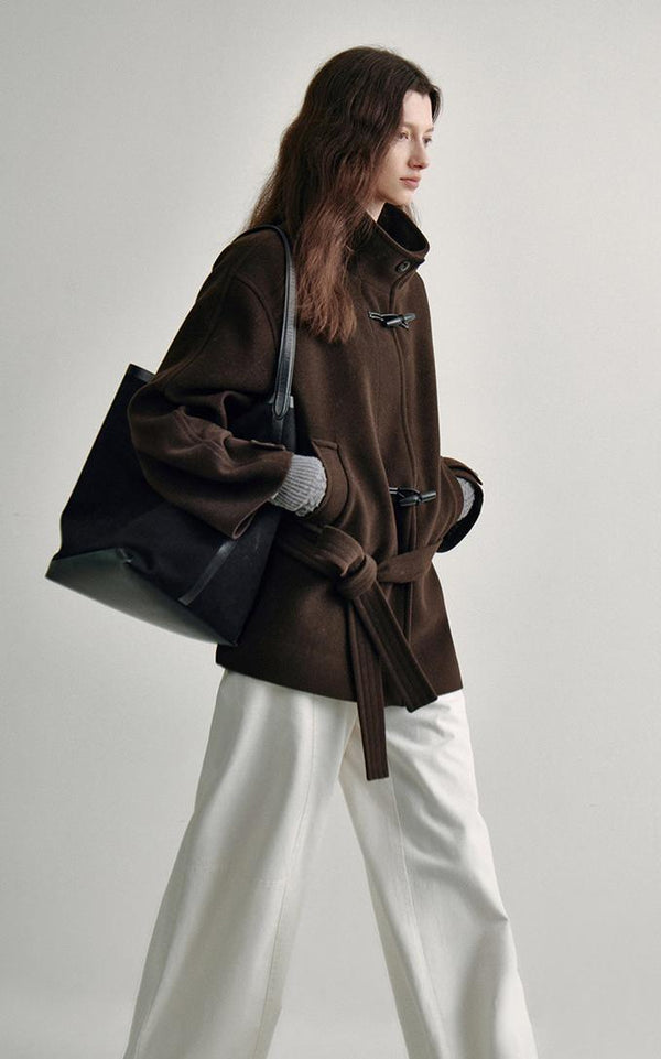 Nomad Toggle-Belt Short Coat