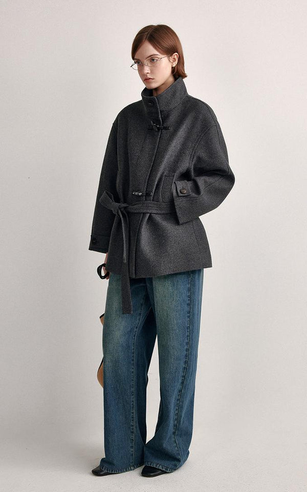 Nomad Toggle-Belt Short Coat