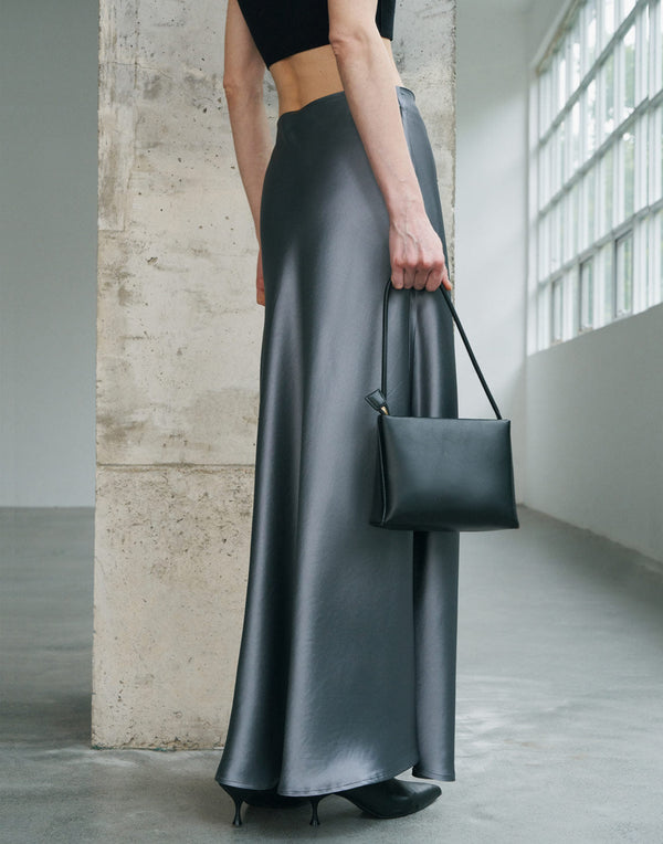 Satin Maxi Skirt