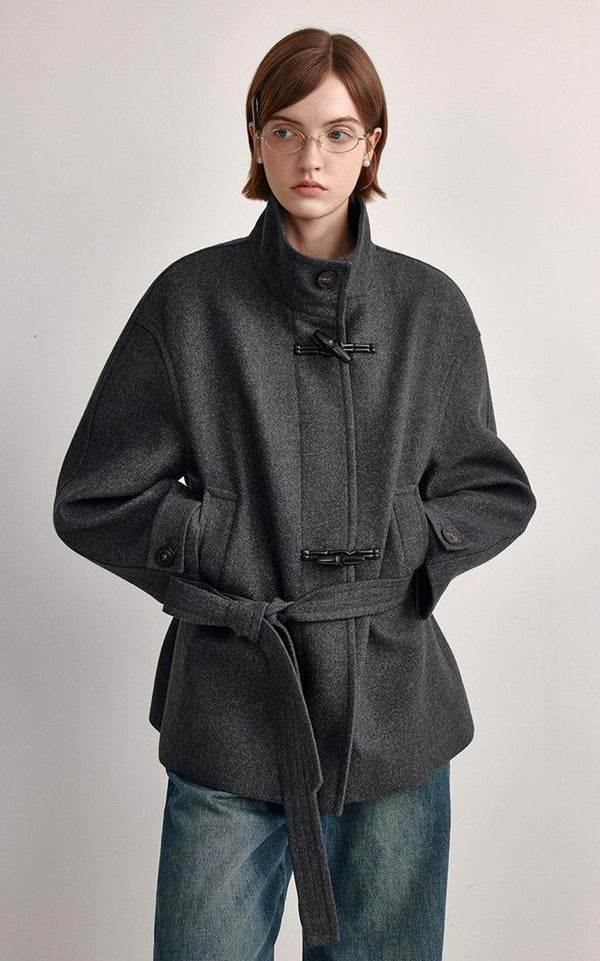 Nomad Toggle-Belt Short Coat
