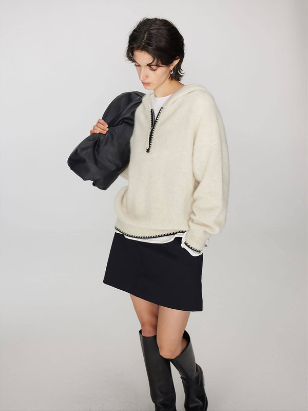 Fjord Yak Half-Zip Hoodie