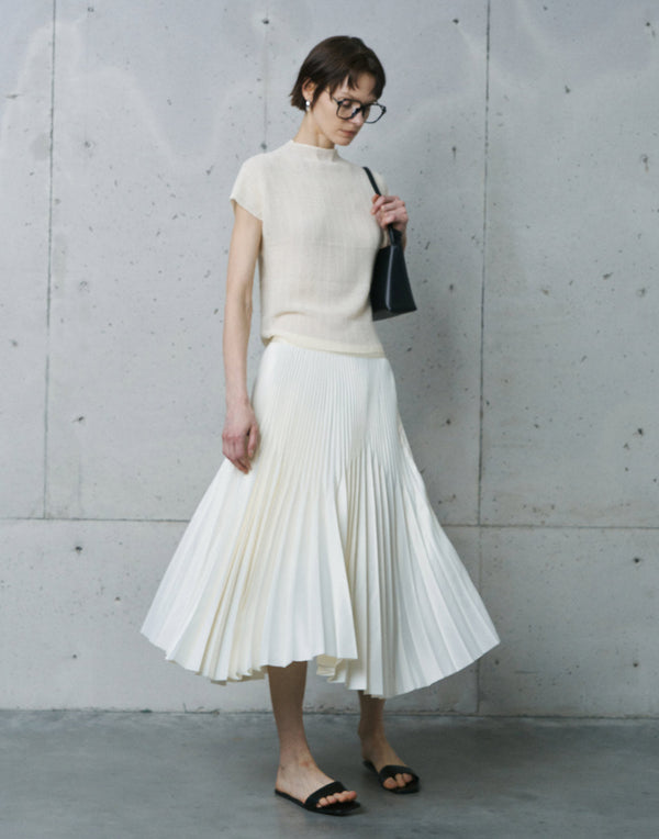 Chic gekräuseltes Mesh-Top