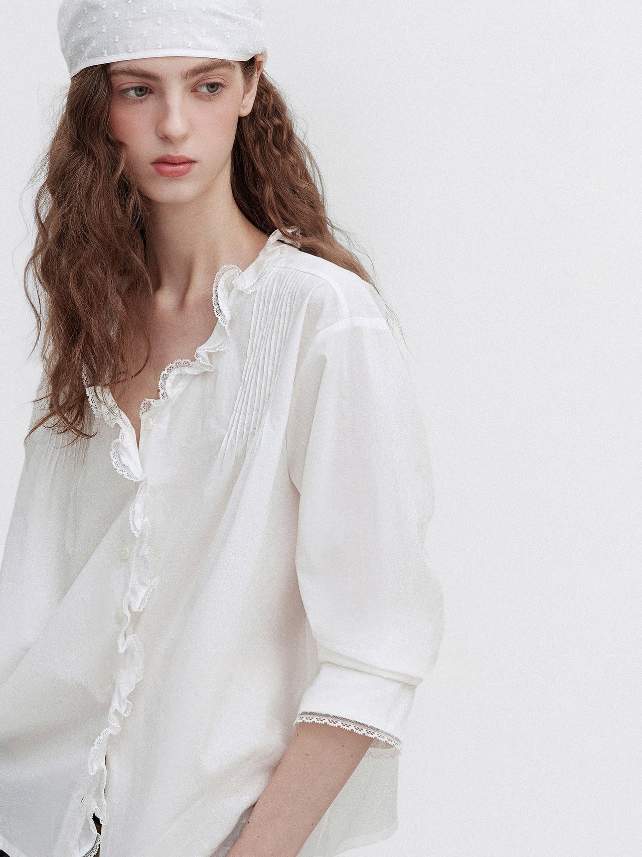 Lace Frame Shirt