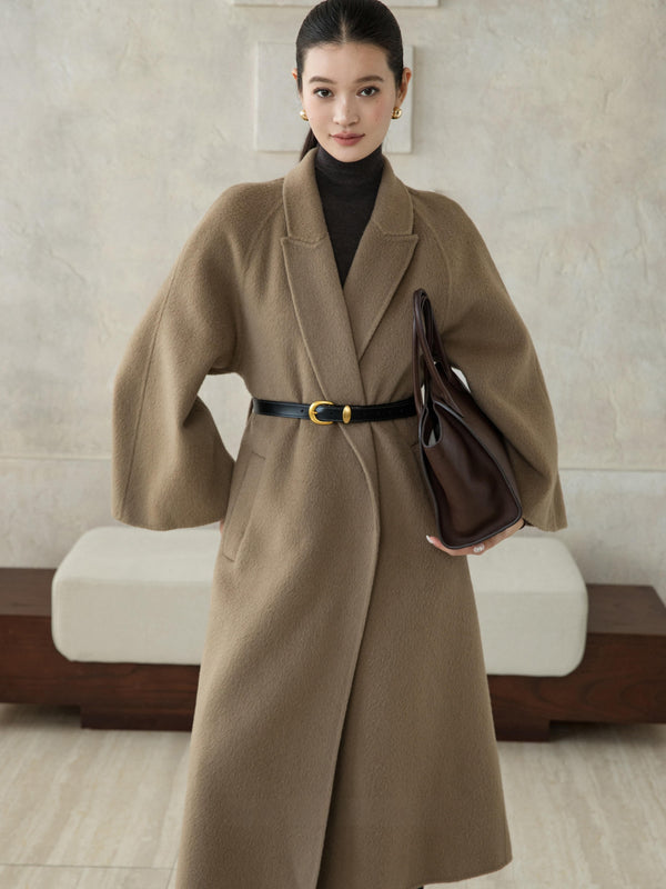 Wool–Alpaca Long Coat