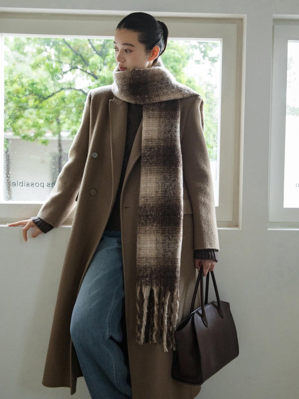 Structured Double-Breasted Coat