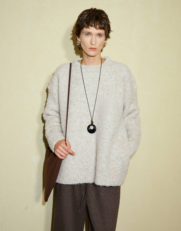 Wool Crew Neck Sweater