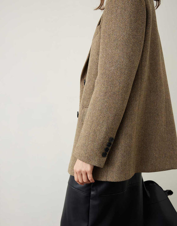 Herringbone-Blazer