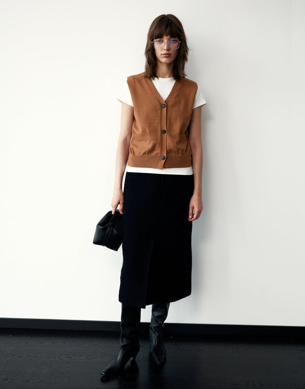 Minimalist Knit Vest