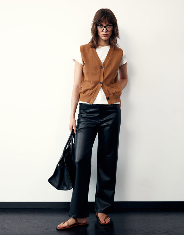 Minimalist Knit Vest