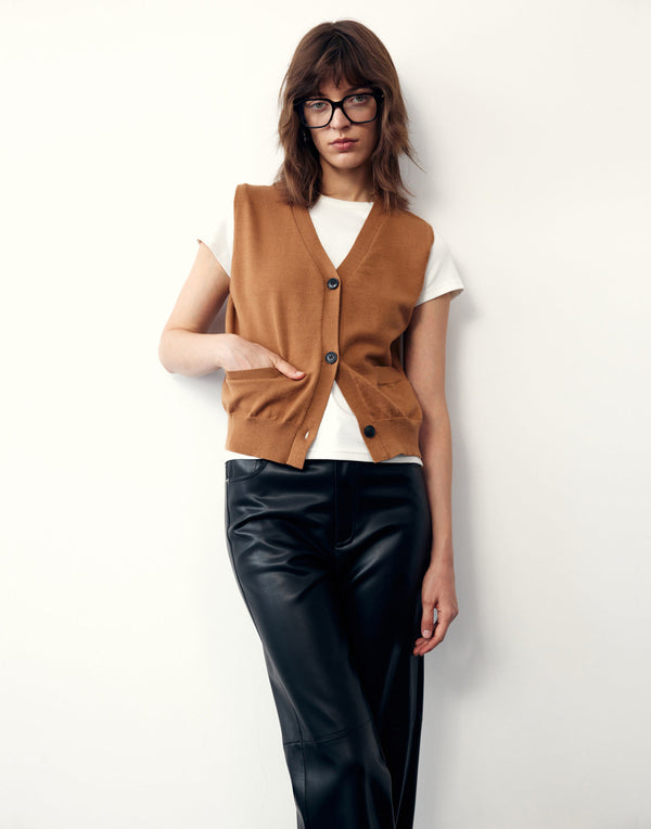 Minimalist Knit Vest