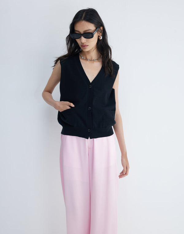 Minimalist Knit Vest