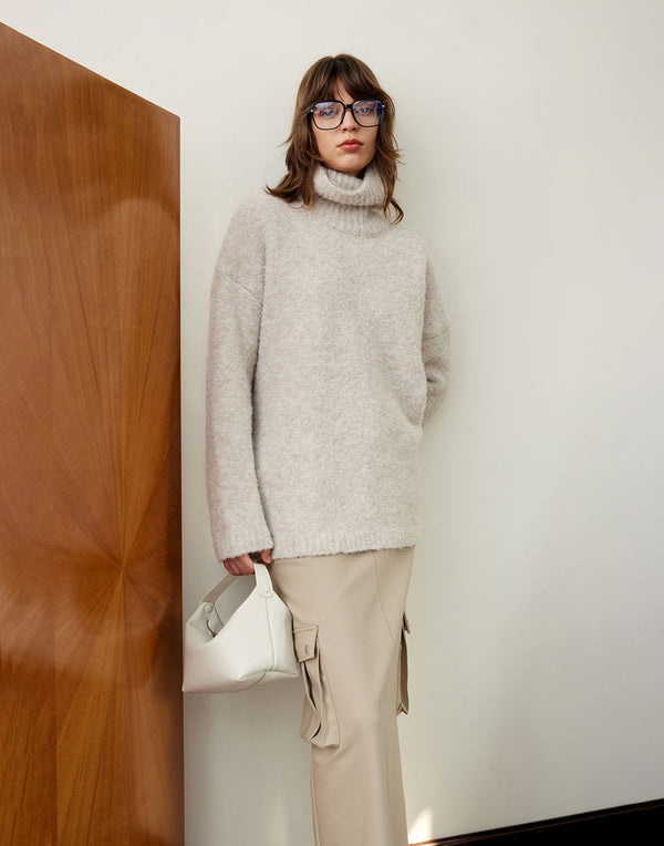 Cozy High Neck Sweater