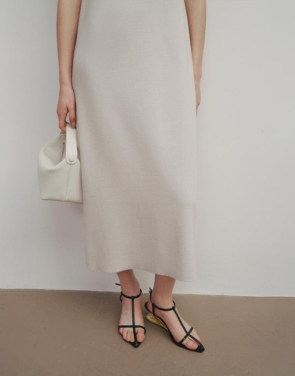 Sleeveless Knit Dress