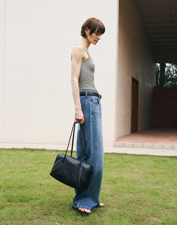 Sculpted U-Neck Tank