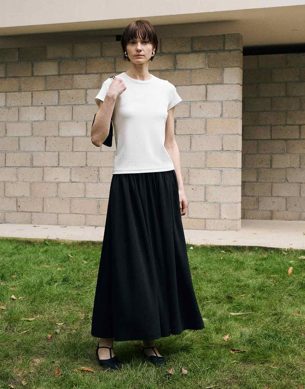 T-shirt girocollo su misura