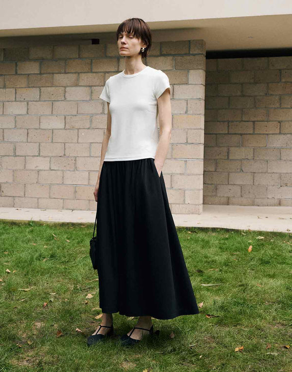 T-shirt girocollo su misura