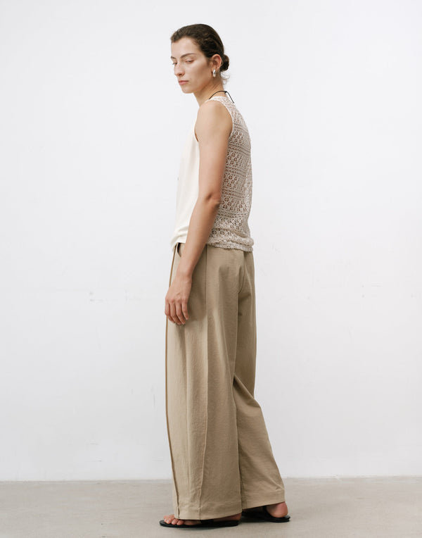 Pantalones Drapé Desierto