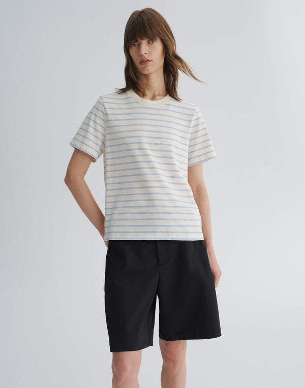 Structured A-Line Shorts