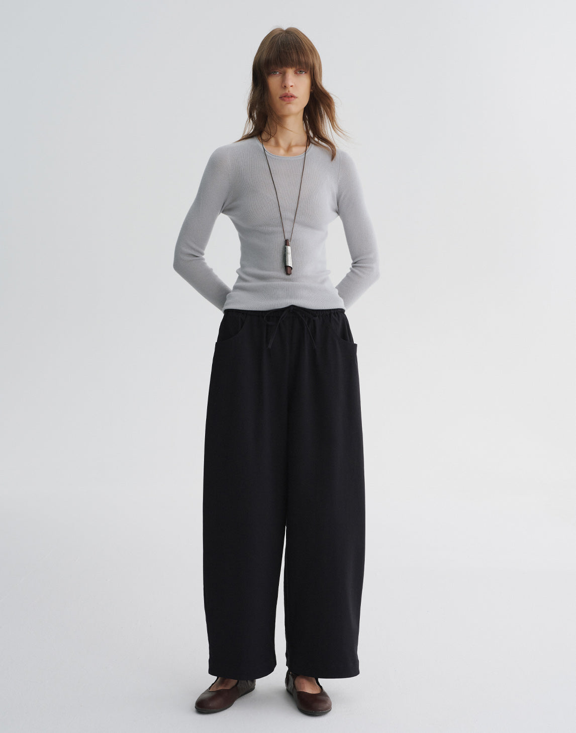Drawstring Balloon Pants