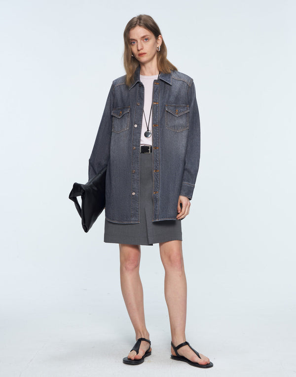 Timeless Denim Overshirt