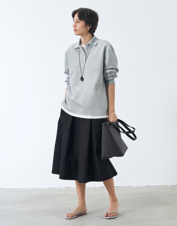 Serene Flow Midi Skirt