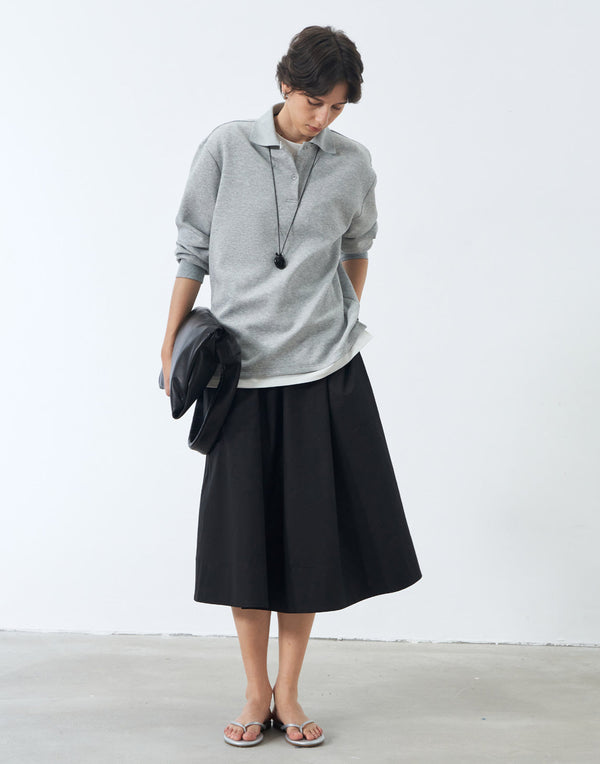 Serene Flow Midi Skirt