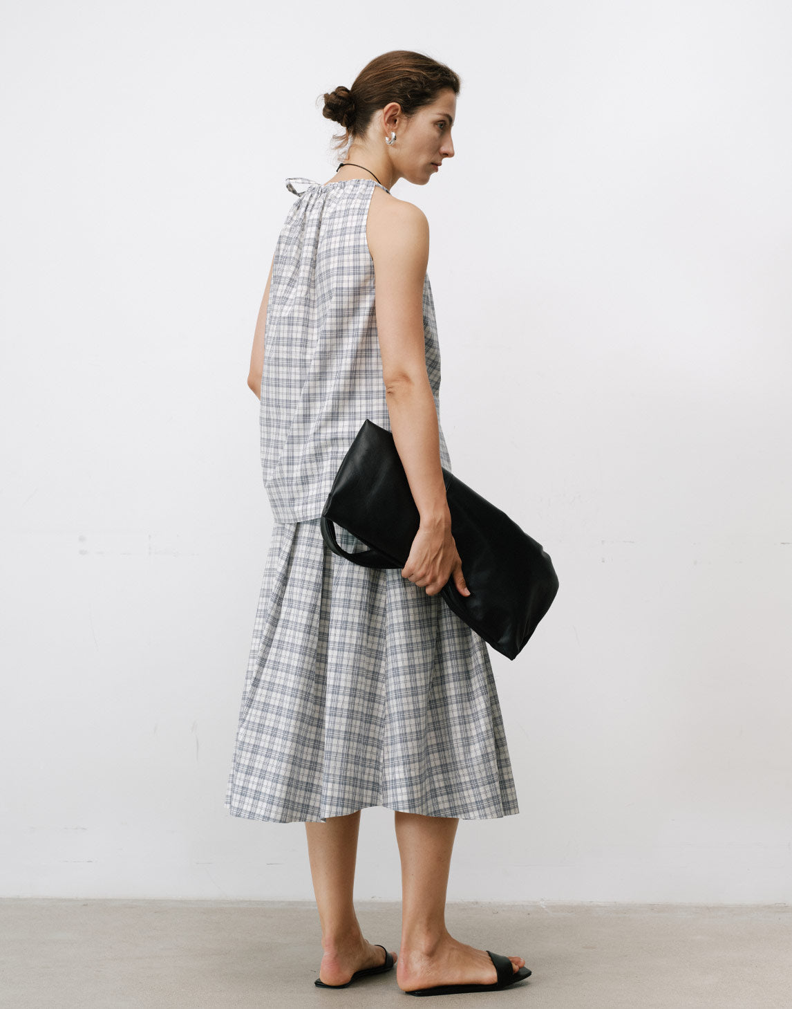 Graceful Pleat Midi