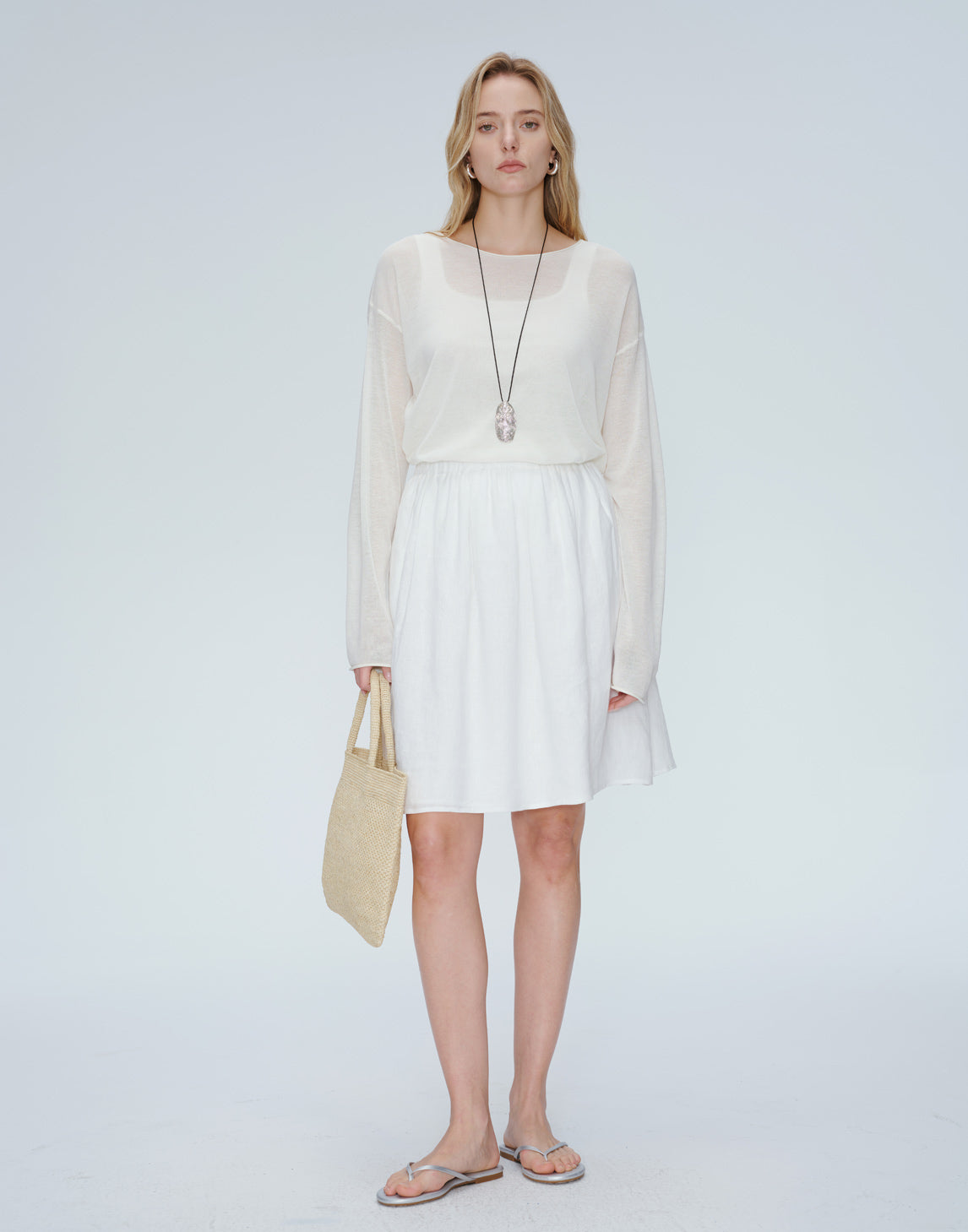 Breezy Linen Skirt