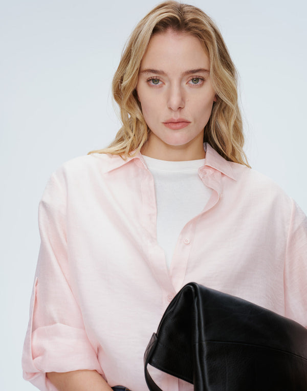 Sunrise Silk-Linen Shirt