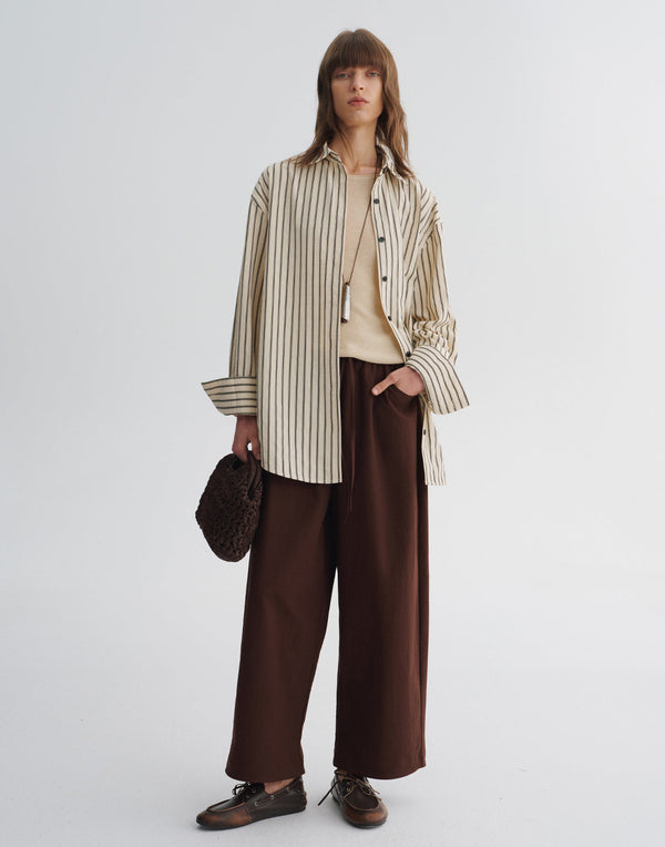 Oversized Stripe Shirt