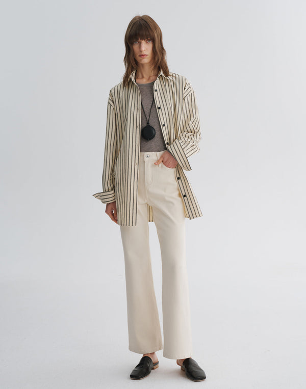 Oversized Stripe Shirt