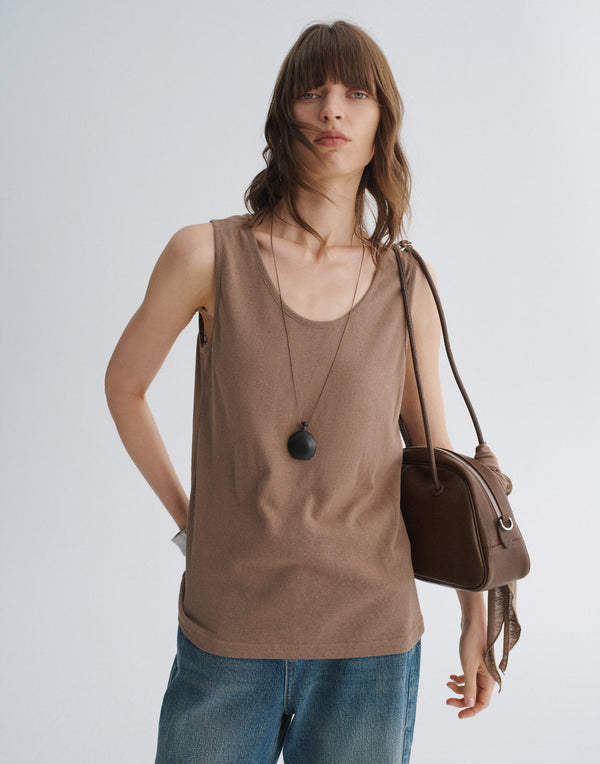 Tank Top & Triangle Scarf Set