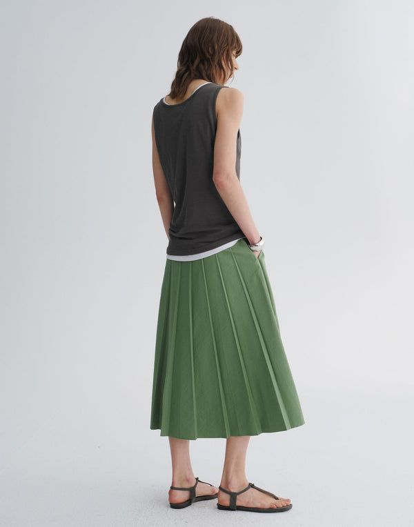 Tank Top & Triangle Scarf Set