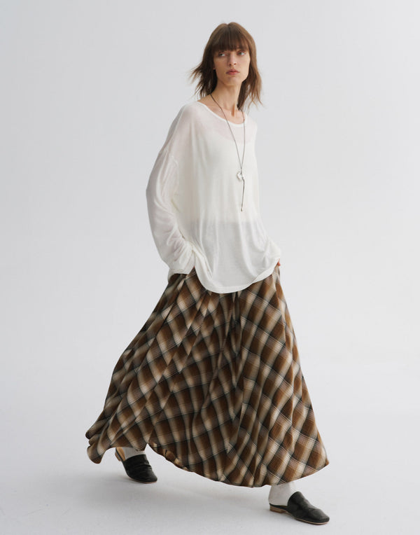 Back Tie Long Sleeve Tee