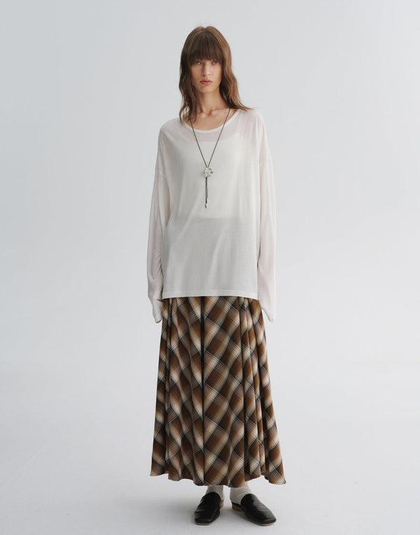 Back Tie Long Sleeve Tee