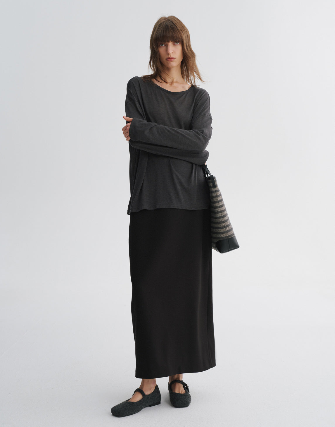 Back Tie Long Sleeve Tee